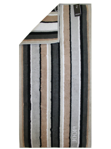 Joop! Handtuch Serie Lines Stripes 1681/77 Stone Spitzenqualität