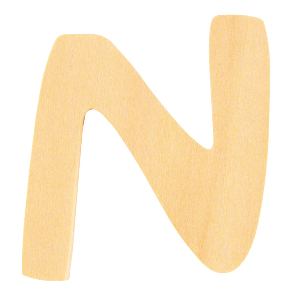 Rayher Holz-Buchstaben Alphabet Pappelholz, 4 mm stark 6 cm hoch