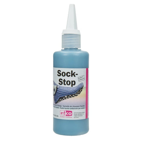 efco Sock-Stop flüssige Sockensohle Antirutsch 100 ml Flasche Blau