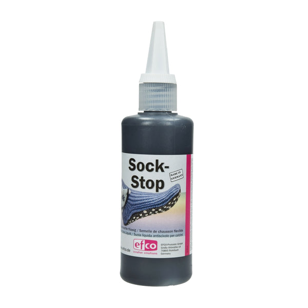 efco Sock-Stop flüssige Sockensohle Antirutsch 100 ml Flasche Schwarz