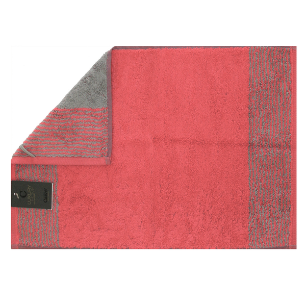 Cawö Handtuch Luxory Home Two Tone Serie 590/27 Rot Spitzenqualität - mäx-löningen