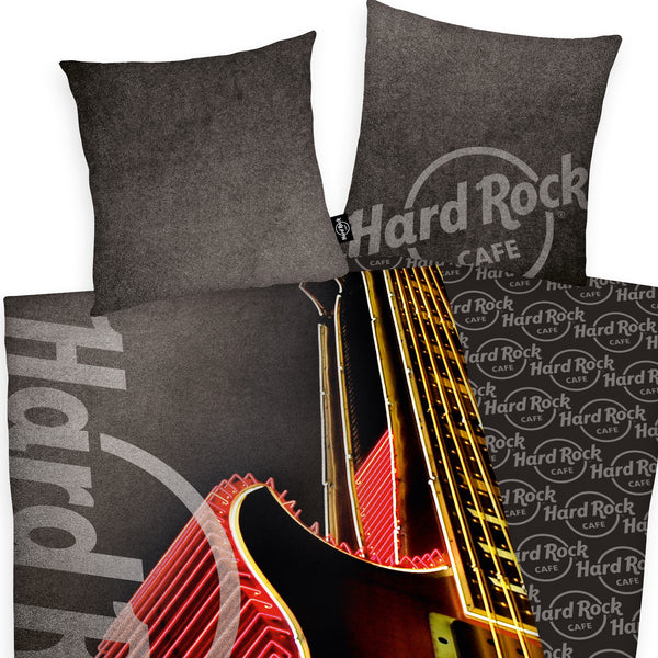 Herding Wendebettwäsche Hard Rock Cafe 44554 Gitarre 155 x 220 cm