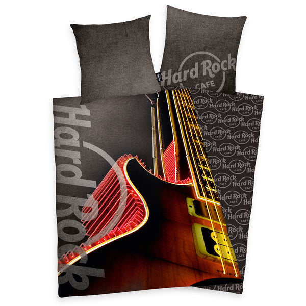 Herding Wendebettwäsche Hard Rock Cafe 44554 Gitarre 155 x 220 cm