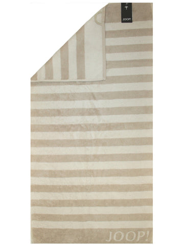 Joop! Handtuch Serie Stripes 1610/30 Sand Spitzenqualität