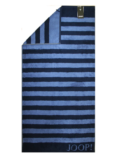 Joop! Handtuch Serie Classic Stripes 1610/14 Navy Spitzenqualität