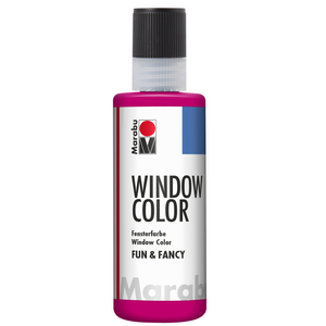 Marabu Window Color fun & fancy, Himbeere 005, 80 ml