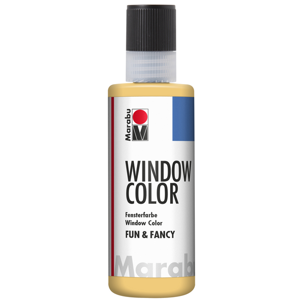 Marabu Window Color Fun & Fancy 22 brillante Farbtöne 80 ml Flaschen