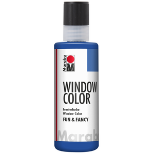 Marabu Window Color fun & fancy, Ultramarinblau 055, 80 ml