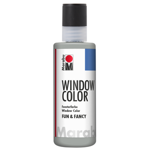 Marabu Window Color fun & fancy, Konturen Silber 082, 80 ml