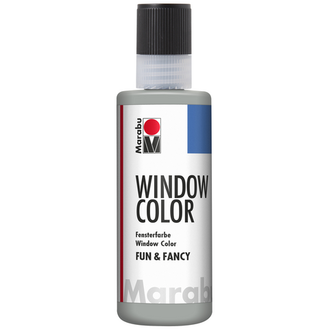 Marabu Window Color fun & fancy, Silber 182, 80 ml