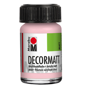 Acrylfarbe Marabu Decormatt 231 Wildrose 033 Pink 15 ml - 50 ml