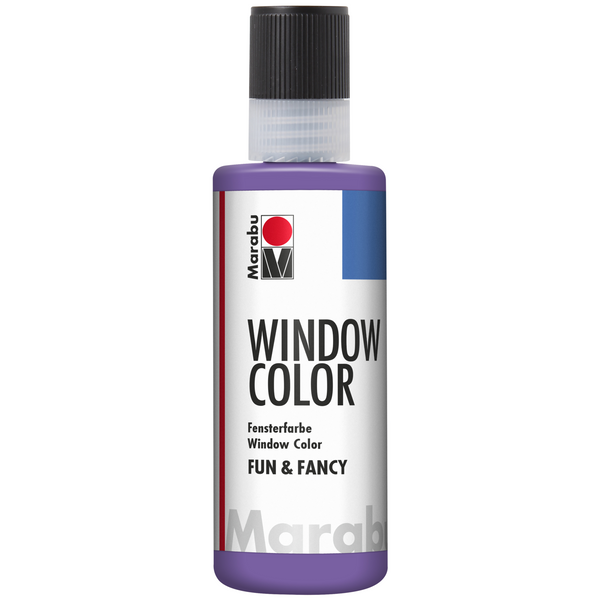 Marabu Window Color Fun & Fancy 22 brillante Farbtöne 80 ml Flaschen