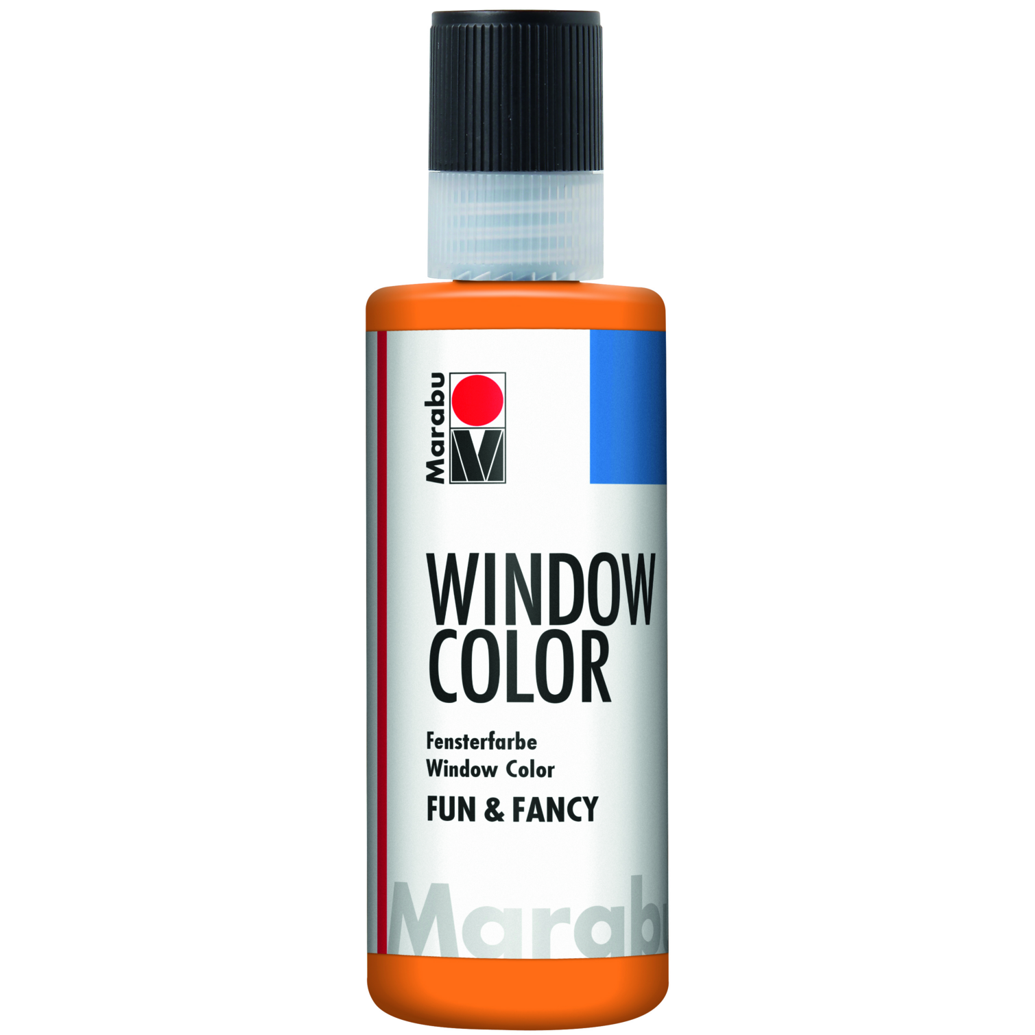 Marabu Window Color fun & fancy, Orange 013, 80 ml