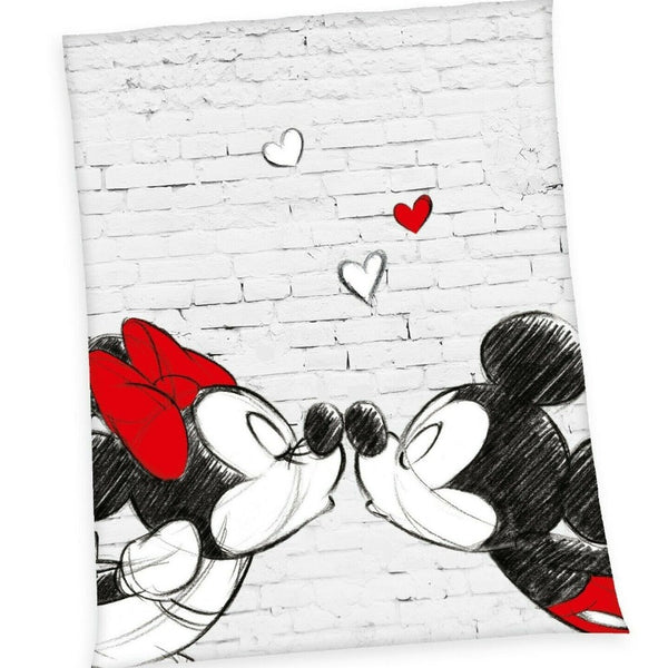 Kuscheldecke Herding "Disney Mickey & Minnie" 150 x 200 cm Super soft