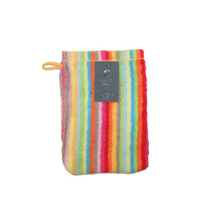 Cawö Frottier Livestyle Serie 7008 Streifen-Multicolor, Handtuch, Waschhandschuh, Gästetuch